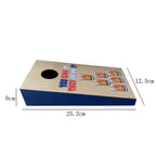 Cornhole Toss Throwing Sandbag Toys Portable Wood Indoor Party Drinking Game