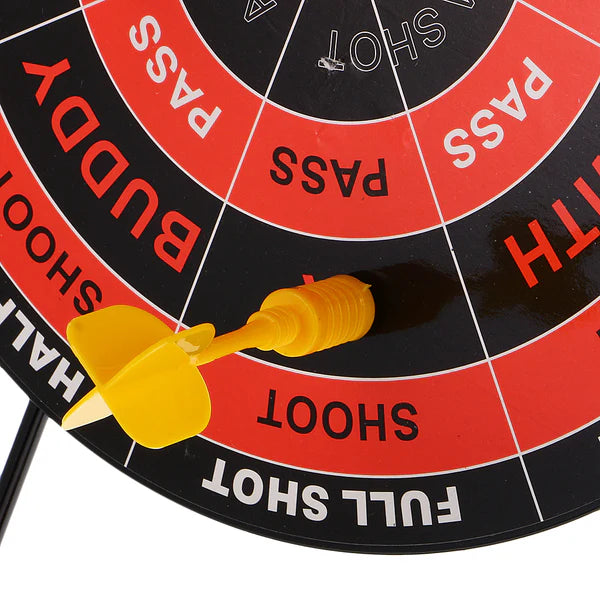 MINI Darts Drinking Game - Black - Energize Your Parties with Magnetic Darts & Shots Fun!