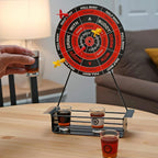MINI Darts Drinking Game - Black - Energize Your Parties with Magnetic Darts & Shots Fun!