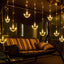 ZYOZ Diya Curtain Lights | Warm White LED | Diwali Decoration
