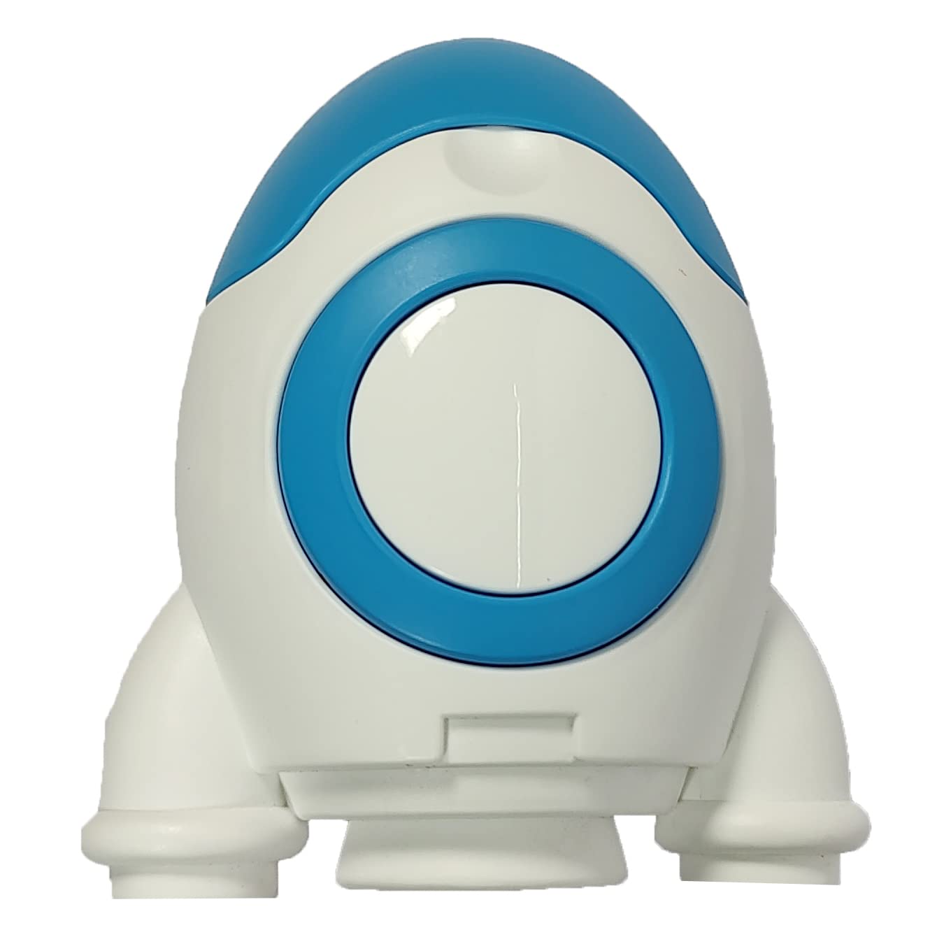 Astronaut Rechargeable PVC Plastic Table Top Desk Led Lamp with Space Rocket Pencil Sharpener for Home, Office, School and Travel Pack of 01