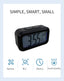 Alarm Clock, Digital Clock, Table Clock for Students, Watch Timer for Study, Home, Office, Bedroom, Kitchen, Loud Desk Alarm Clocks for Heavy Sleepers with Automatic Sensor, Time, Date & Temperature