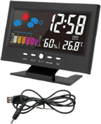 Large Display Alarm Clock Blue Screen Led Clock 1 pc