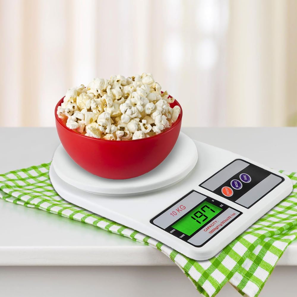 Digital Kitchen Weighing Scale | 10Kg x 1g Precision