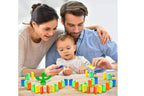 Domino Funny Train Mega Pack (60 pcs) | Automatic Domino Laying Train Set with Lights & Sounds