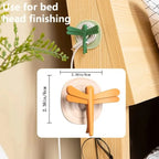 4Pcs Multi-Functional Self Adhesive Decorative Dragonfly Design Hooks For Hangings And More