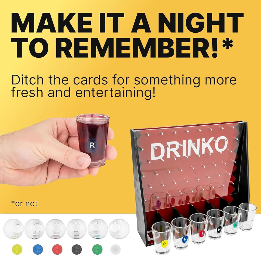 DRINKO Shot Glass Drinking Game