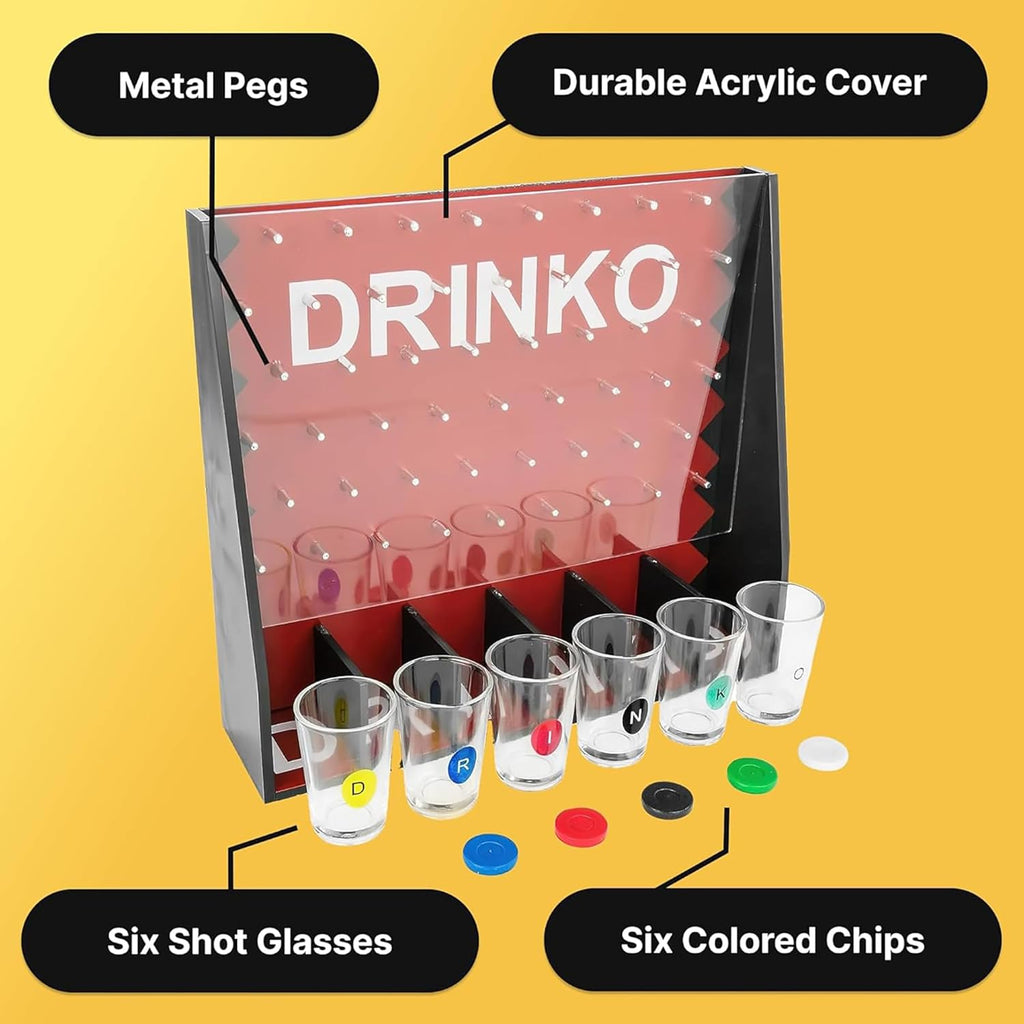 DRINKO Shot Glass Drinking Game