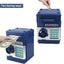 Piggy Bank Electronic Mini ATM for Kids Toy, Safe Money Saving Box Coin Banks Password Code Lock for Children, Boys Girls Ideal Gift