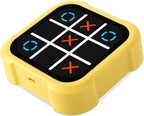 Electronic Tic Tac Toe Game, Handheld Digital Tic Tac Toe Bolt Game with Silent Mode, Portable Learing Toy Gift for Kids & Adults, Blue