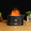 ZYOZ Aroma therapy Flame Light Quiet Mist Humidifiers Aroma Air Diffuser with Auto Shut-Off Protection Mini Flame Light Humidifier Abomination Auto Shut Off Night Light USB Humidifier