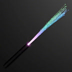 Zyoz LED Fiber Optic Glow Wand | Light-Up Party Wands for Concerts & Festivals (Pack of 4)