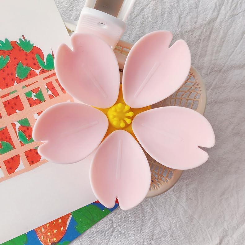 ZYOZ Flower-Shaped Magnetic Food Bag Clip| Reusable Snack & Chip Sealer | Decorative Floral Refrigerator Magnet | Kitchen & Office Storage Gadget for Fresh Food Sealing Secondary image