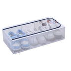 Clear Foldable Shoe Bag | Shoe Box Organizer | Transparent Shoe Rack | Dustproof Shoe Cover | Space-Saving Sneaker Box | Foldable & Easy to Clean | Storage Organizer Rack (1, Big)