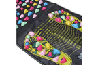 Foot Massage Mat Reflexology Walk Stone Road Foot Massage Acupoint Mat for Acupressure Relaxes Massage Mat for Long Sitting Elderly Students and Office Workers