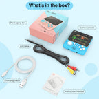 G7 Retro Game Console Handheld Gaming Console for Kids & Adults|| 666-In-1 Built-in Classic Video Games| Portable Gaming Console| Rechargeable Game Console for Boys 7-14 Years| Retro Game Box