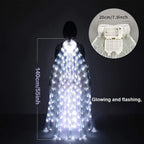 Belly Dance LED Angel Wings,Bar Belly Dance Light Up Stage Wear 360 Degrees Performance Props LED Wing for Women
