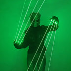 Green Laser Gloves for Rave & Dance Shows Multi-Beam Green Laser Gloves | Zyoz