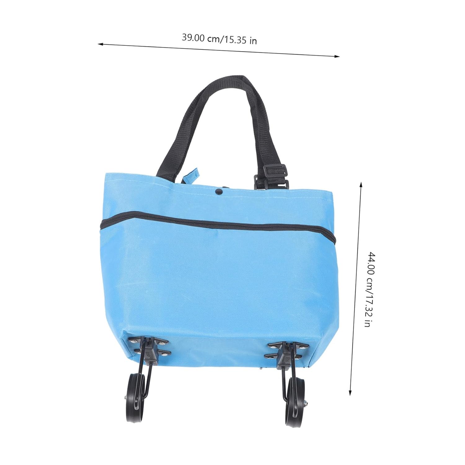 Grocery Lightweight Shopping Bag for Capacity Storage for Groceries and Daily Use Trolley random colour