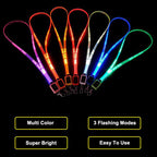 LED Carnival Cruise Lanyard Light Up Flashing Neon Necklace with ID Badge Key Card Holder Heavy Duty VIP Bright Cool Neck Lanyards for Women Men Kids Disney Disneyland Cruise Gifts
