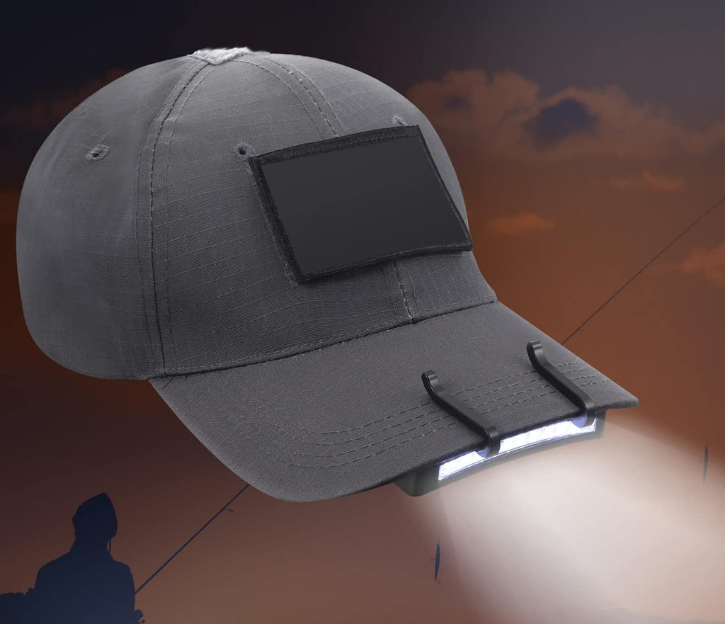 ZYOZ Rechargeable Head Torch Led Cap Clip Light Rechargeable Fishing Light Hat Lamp