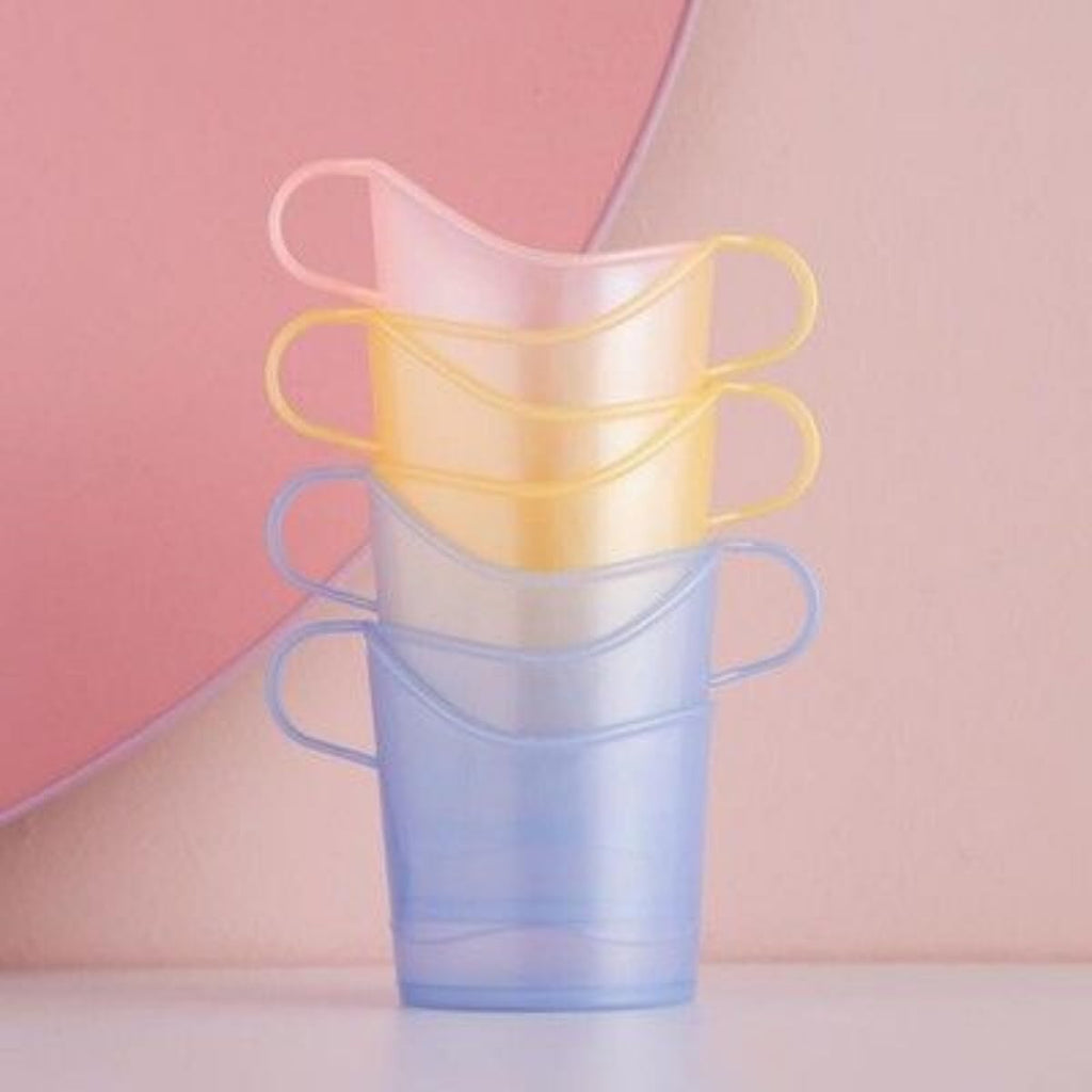 Heat Resistant Cup Holder – Thickened Anti-Scald Paper Tea & Coffee Cup Sleeve, Disposable Insulated Cup Holder for Office, Home & Takeaway Drinks (Random Color) 10 pcs