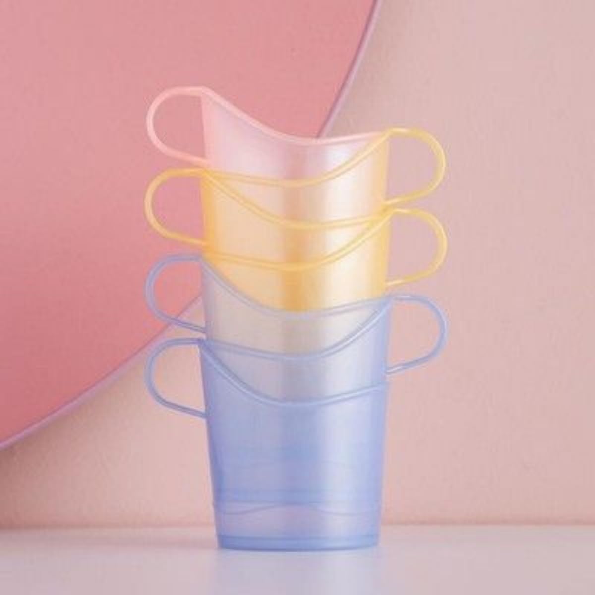 Heat Resistant Cup Holder – Thickened Anti-Scald Paper Tea & Coffee Cup Sleeve, Disposable Insulated Cup Holder for Office, Home & Takeaway Drinks (Random Color) 10 pcs