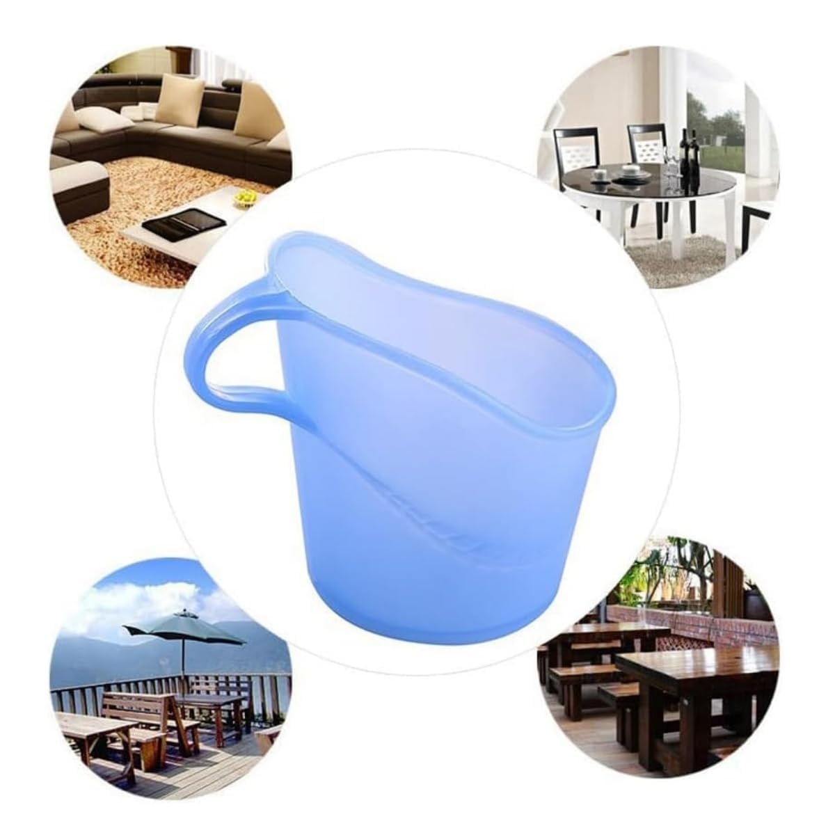 Heat Resistant Cup Holder – Thickened Anti-Scald Paper Tea & Coffee Cup Sleeve, Disposable Insulated Cup Holder for Office, Home & Takeaway Drinks (Random Color) 10 pcs