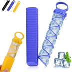 Pull-Out Ice Tray Food Grade Plastic Ice Maker Home Portable Ice Box