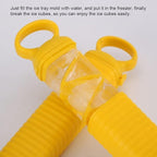 Pull-Out Ice Tray Food Grade Plastic Ice Maker Home Portable Ice Box