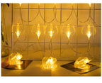 LED Photo Clip String Lights USB – Photo Hanging LED Lights & Decorative LED String Lights for Bedroom, Wedding & Valentine – 3M