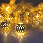 ZYOZ 3mtr 14 Bulbs String Globe Lights for Christmas Festival Party Garden Home Decoration Lighting for Diwali Christmas Navratri Decorative Dussehra