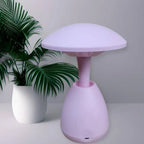Minimalist Mushroom LED Desk Lamp – Smart Touch Control Bedside Night Light with Adjustable Warm & Ambient Glow