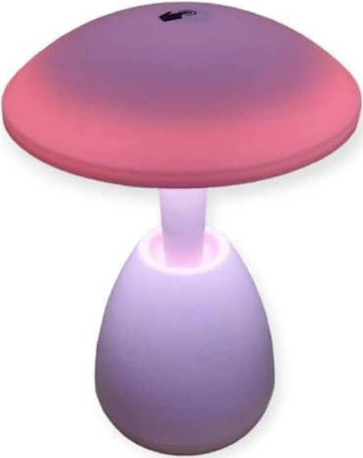ZYOZ Minimalist Mushroom LED Desk Lamp – Smart Touch Control Bedside Night Light with Adjustable Warm & Ambient Glow Main image