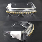 ZYOZ Laser Party Goggles – Rechargeable DJ Laser Glasses for Rave, Festival & Night Events