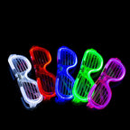 Zyoz  LED Shutter Glasses Aviator Style – Neon Light Up Rave Shades