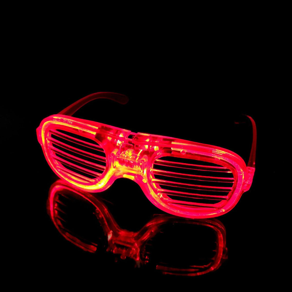 Zyoz  LED Shutter Glasses Aviator Style – Neon Light Up Rave Shades