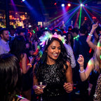 ZYOZ Light-Up LED Feather Tiara – Glowing Party Crown LED Headbandv