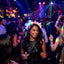 ZYOZ Light-Up LED Feather Tiara – Glowing Party Crown LED Headbandv