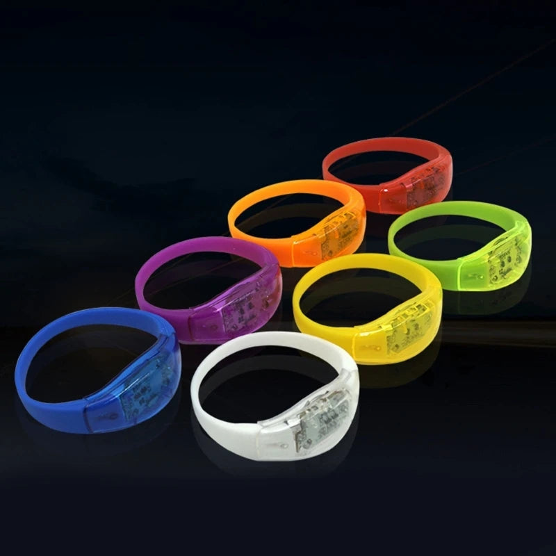 Zyoz Premium LED Light-Up Bracelets | Glow-in-the-Dark Party & Concert Wristbands