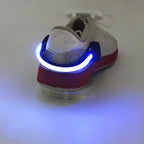 LED Shoe Clip Safety Lights for Night Running, Cycling & Walking High-Visibility Safety Lights 1 pc