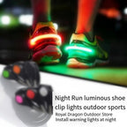 LED Shoe Clip Safety Lights for Night Running, Cycling & Walking High-Visibility Safety Lights 1 pc