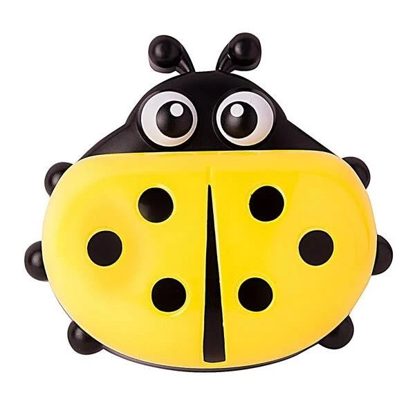 ZYOZ Ladybug Soap Dish for Bathroom & Kitchen | Cute Insect Shape Soap Holder with Drainage Design | Self Draining Soap Box for Bar Soap | Decorative Soap Stand for Home(random colour) Secondary image
