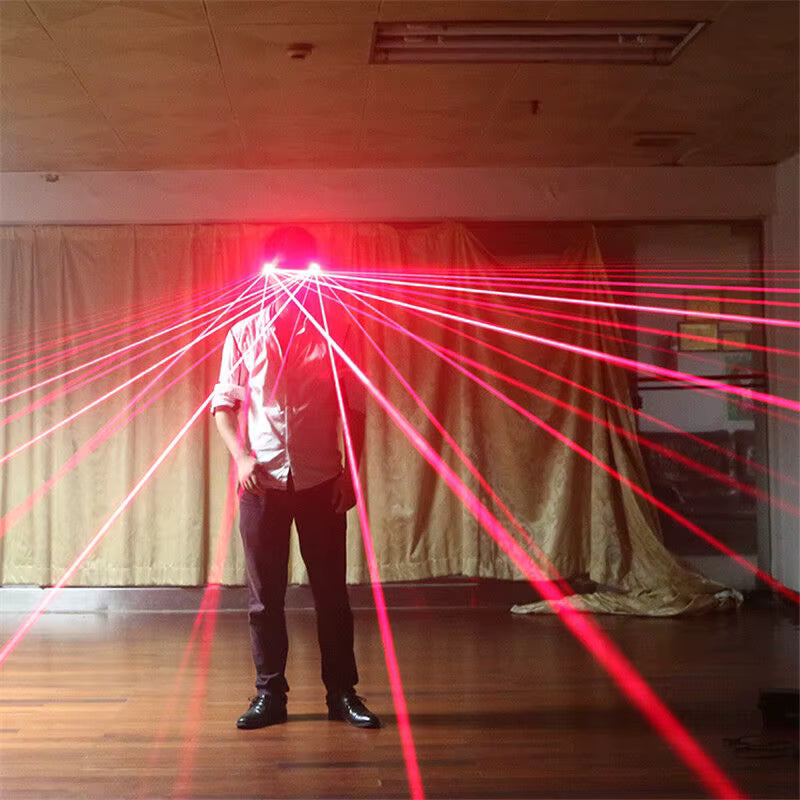 ZYOZ Led Laser Goggles Green Beams DJ Party Stage Secondary image