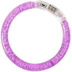 ZYOZ LED Flash Bracelet Glow in the Dark Light Up Wristband Colorful Bubble Bangle Concert Party Rave (SET OF 5)