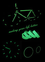 Power Glow Tape-Neon Glow in The Dark Gaffer Tape|Fluorescent & Light Reflective Tape|Bright for Black Rooms & Dark Areas|Safety Use to Mark Stairs,Railings,Doorways & Exits|1 inchx15' Roll