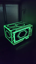 Power Glow Tape-Neon Glow in The Dark Gaffer Tape|Fluorescent & Light Reflective Tape|Bright for Black Rooms & Dark Areas|Safety Use to Mark Stairs,Railings,Doorways & Exits|1 inchx15' Roll