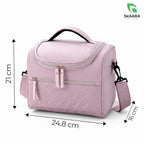 Insulated Lunch Bag for Office Men & Women (8 litres) | Thermal Tiffin Lunch Box Carry Bag | Waterproof Cooler Tote for Work, School & Travel | Reusable Lunch Storage Bag