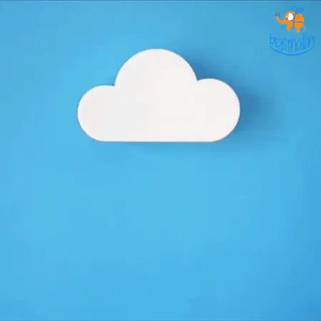 Cloud Shape Magnetic Keys Holder for Wall, Strong Magnetic to Securely Hang Multiple Keys and Keychain, Novelty Cute Home Decorations with 3 megnet Hook 1pc (random colour)