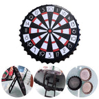 Magnetic Dart Board Game, Bottle Cap Darts Party Game, Best Kids Toy Gift Indoor Outdoor Games For Family And Friends, Safe Dart Game Set, For Game Rooms,offices, Homes, Birthday Parties And More